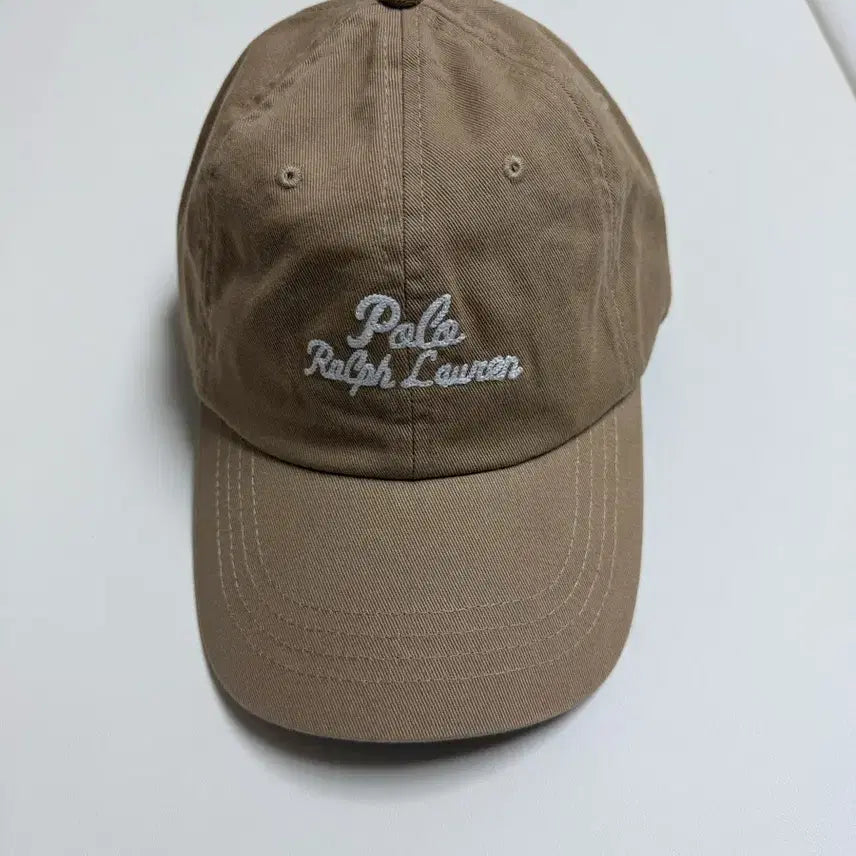 [BUNJANG] Polo Ralph Lauren Embroidered Twill Ball Cap Beige / 폴로 랄프로렌 엠브로이더드 트윌볼캡 (베이지)(새상품)