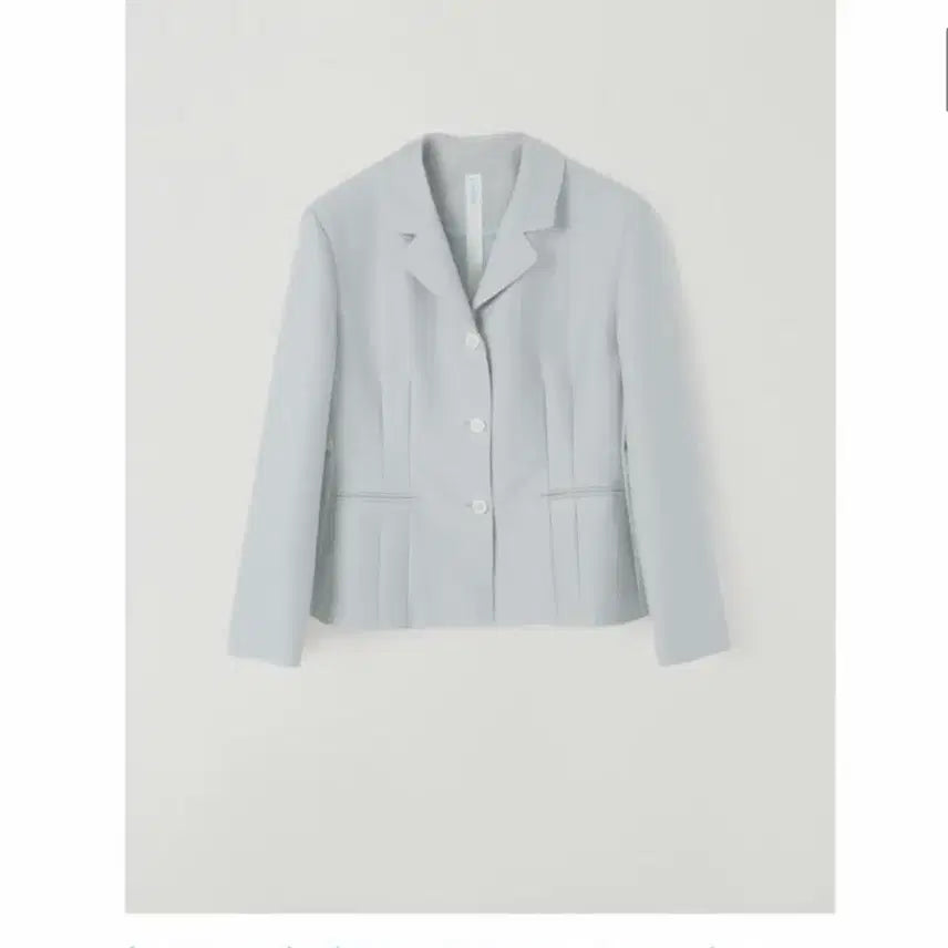 [BUNJANG] Tannat Urban Slim Single Jacket Opal Blue / tannat 타낫 어반 슬림 싱글 자켓 오팔블루