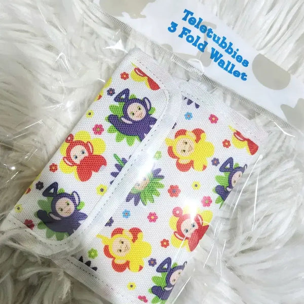 [BUNJANG] Teletubbies 3-Fold Wallet (Unused) / [미사용] 텔리토비 3단 접이식 지갑 (과자X)(오늘 마지막할인!!!)