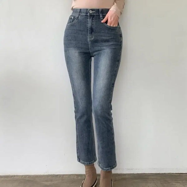 [BUNJANG] Slim Fit Stretch Denim Jeans / (새상품) 진청 워싱 스판 데님 M
