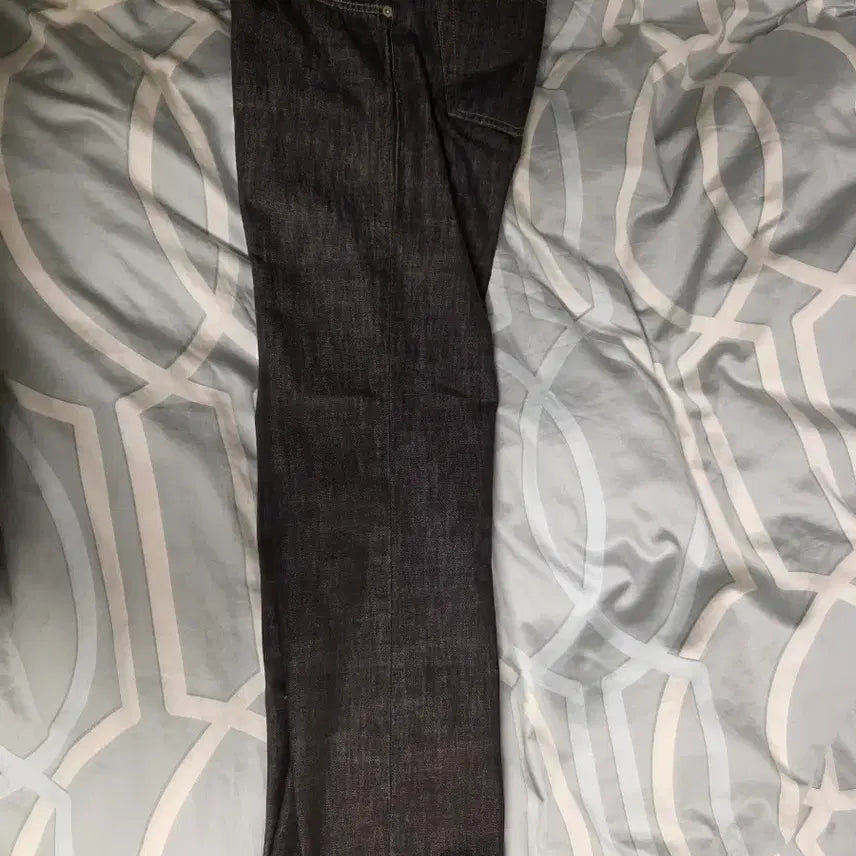 [BUNJANG] Zegna Black Denim Jeans 32" Mint Condition / 제냐블랙 데님 청바지 32인치 민트급