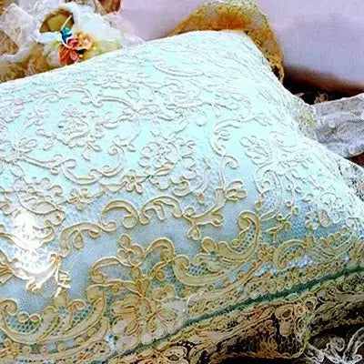 [BUNJANG] French Allong Lace Pillow & Cushion / 프렌치 알랑꽁 레이스필로우& 쿠션