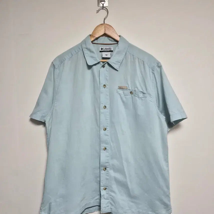 [BUNJANG] Columbia Rami Shirt / 콜롬비아Columbia 라미 셔츠 M - S417
