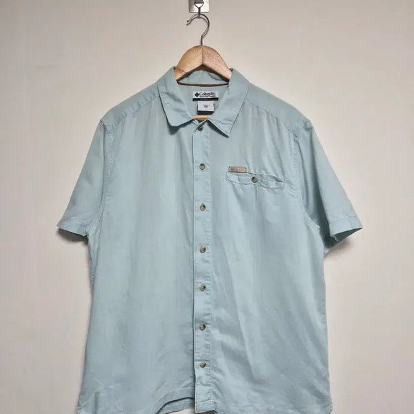 [BUNJANG] Columbia Rami Shirt / 콜롬비아Columbia 라미 셔츠 M - S417