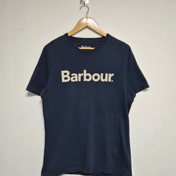 [BUNJANG] Barbour Big Logo T-Shirt Medium / 바버Barbour 빅로고 반팔티셔츠 M사이즈 - T163