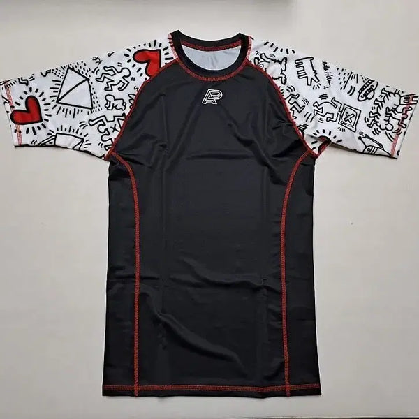 [BUNJANG] Albino & Preto x Keith Haring Collaboration Nogi Jiu-Jitsu Rashguard / 새상품) 알비노앤프레토 x 키스 헤링 콜라보 노기 주짓수 래쉬가드