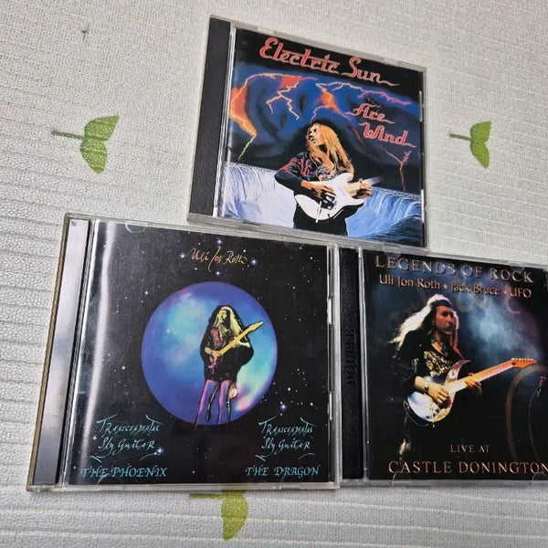 [BUNJANG] Uli Jon Roth CD 3 Album Set / 울리 존 로스 Uli Jon Roth CD 3종 세트