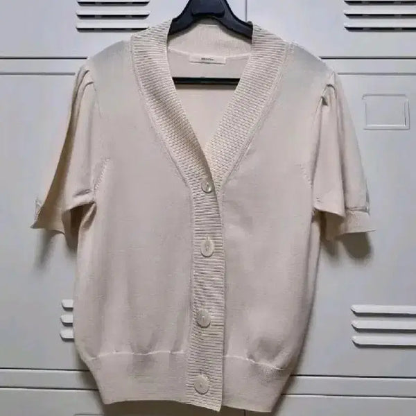 [BUNJANG] Mainstay Cardigan - Ivory / 메인스테이 가디건 -아이보리