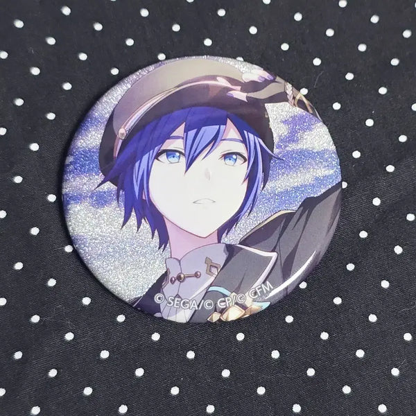 [BUNJANG] Vocaloid Project Sekai Kaito 12cm Meteor Pulse Can Badge / 보컬로이드 프세카 카이토 12c 유성펄스 캔뱃지