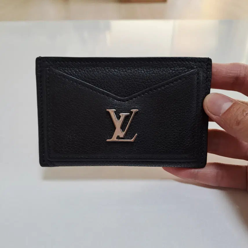 [BUNJANG] Louis Vuitton Lockme Card Holder Black / [100%/정품] 루이비통 락미 카드지갑 블랙