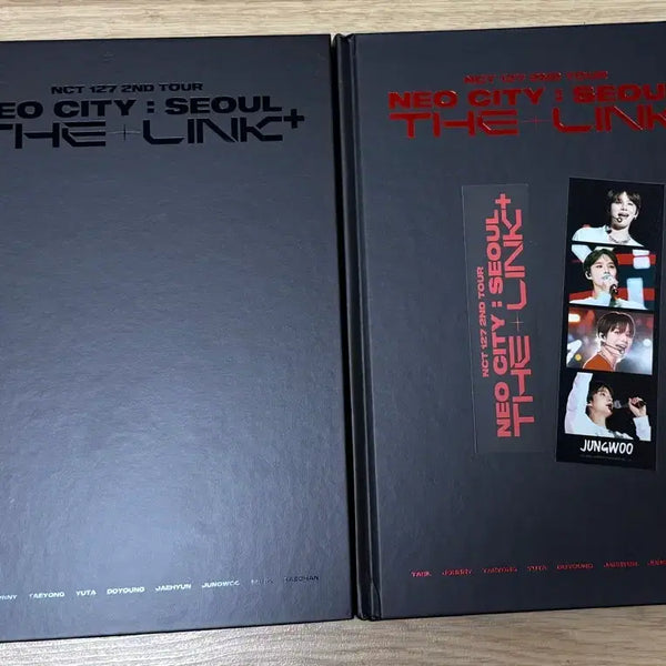 [BUNJANG] NCT 127 The Link Plus Photobook Bundle Set (Jungwoo Four-Cut Photo Included) / NCT 127 더링크플러스 더링플 포토북 네컷정우 일괄
