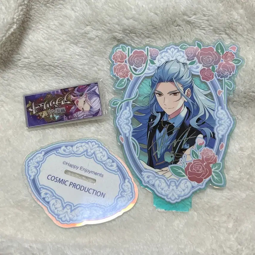 [BUNJANG] Ensemble Stars! Nagisa Acrylic Stand & Badge Bundle Set / 앙상블스타즈 나기사 아크릴스탠드 뱃지 일괄