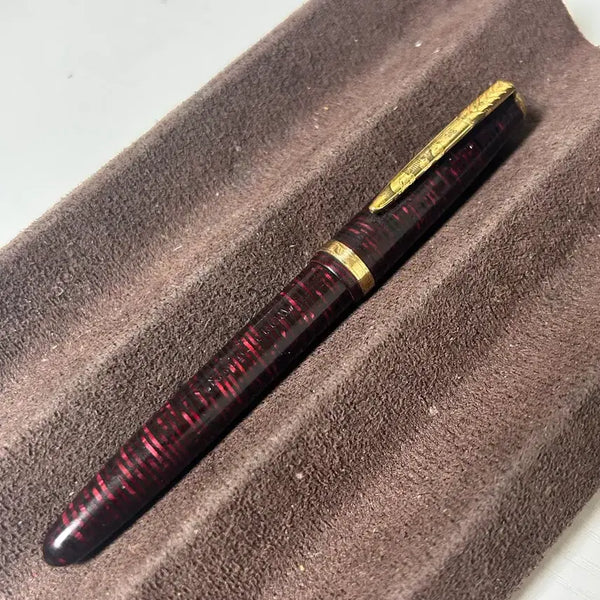 [BUNJANG] 1950s World Queen Fountain Pen (F Nib) / 50년대 일본 WORLD QUEEN 만년필 - F촉, 고무컨버터