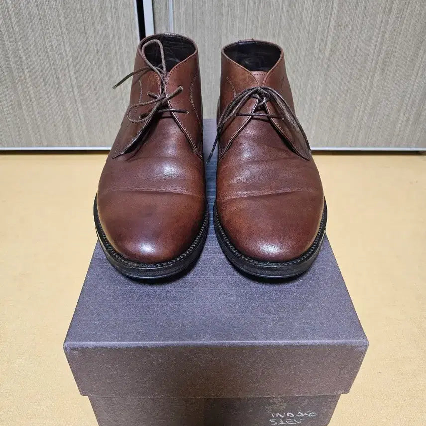 [BUNJANG] Salvatore Ferragamo Suede Chukka Boots / 페라가모 구두 부츠 카프 7