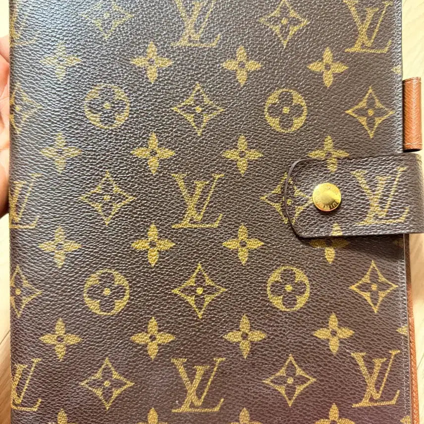 [BUNJANG] Louis Vuitton Agenda Cover Large Ring A5 Binder 6-Hole / 루이비통 다이어리 라지링 아젠다커버 A5바인더 6공(가장 큰 사이즈)