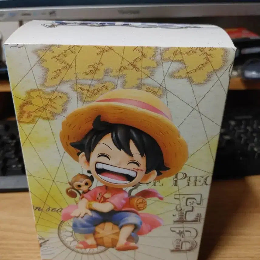 [BUNJANG] One Piece Luffy Smile Figure Resin PVC Sealed / 원피스 루피 스마일 피규어 레진 PVC 미개봉 원피스레진 루피피규어