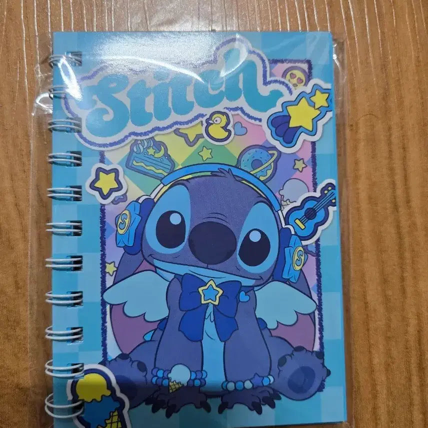 [BUNJANG] Stitch H-Version Spring Notebook / 스티치 h상 스프링 노트