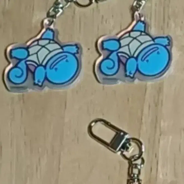 [BUNJANG] Pokemon Ditto Vulpix Random Acrylic Keyring / 포켓몬 메타몽 식스테일 랜덤 아크릴 키링