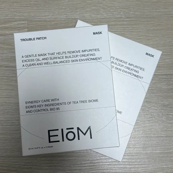 [BUNJANG] ElOm Trouble Patch Mask (4 Count) / 이옴 트러블 패치 마스크 4매입