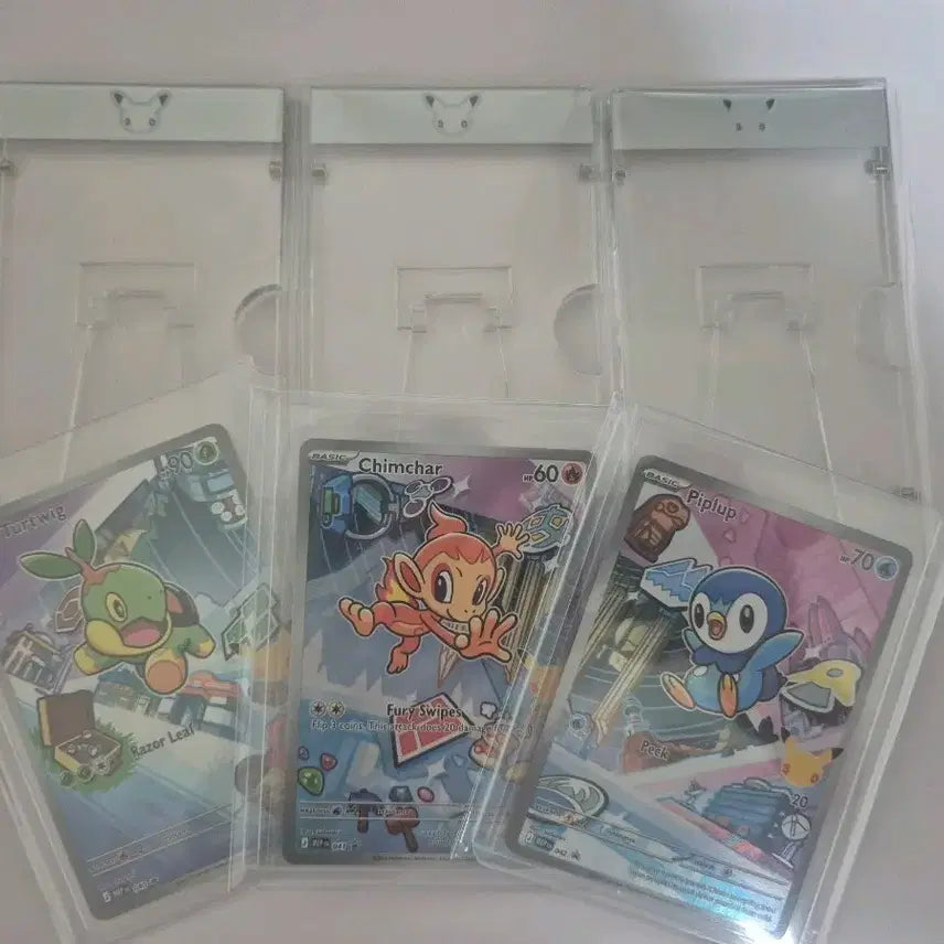 [BUNJANG] Pokemon Card 30th Anniversary North American Edition Turtwig/Chimchar/Piplup / 포켓몬 카드 30주년 북미판 모부기/불꽃숭이/팽도리