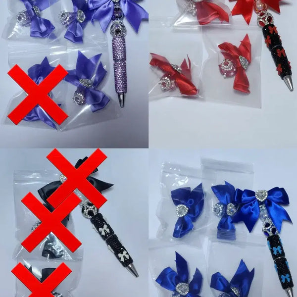 [BUNJANG] Handmade Ribbon Ball Charm DIY Kit / DIY 수제 리본볼 & 볼꾸