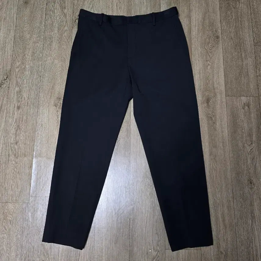 [BUNJANG] Giordano Hidden Banding Tapered Fit Slacks Black / 지오다노 히든밴딩 슬랙스 84 새제품 팝니다