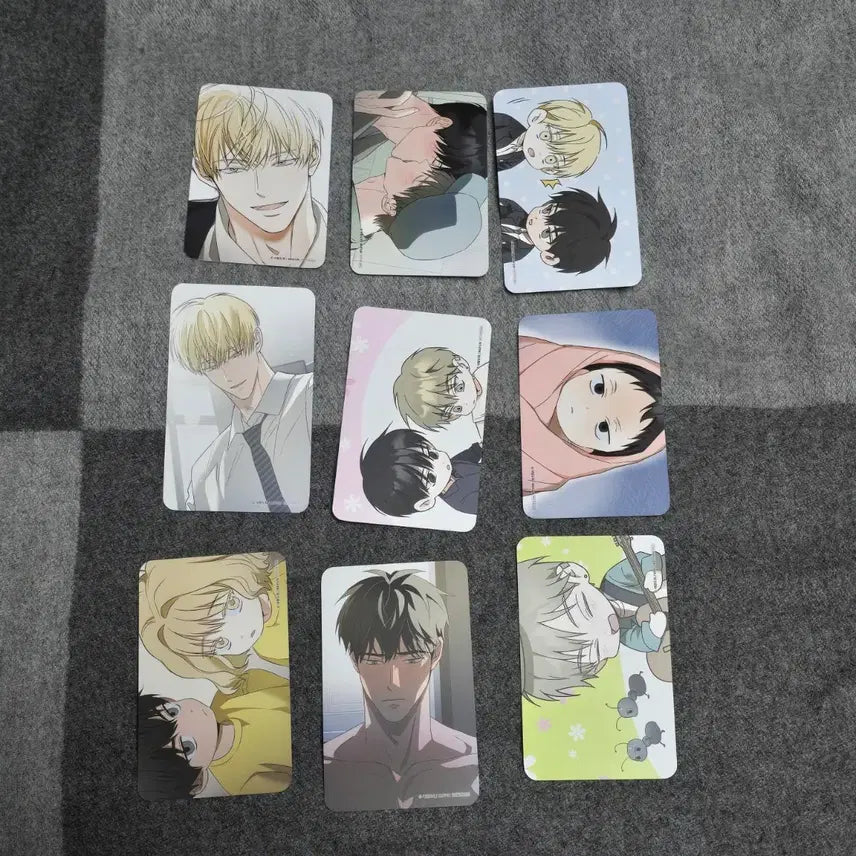 [BUNJANG] Mopeun Love Escape Romantic Comedy Winning Strategy Garbage Release Ban Bangpo Photocard Set (9 Types) / 모펀 사랑도피 짝사랑 필승법 쓰레기 방생금지 방포 포카 9종 드볼 세트
