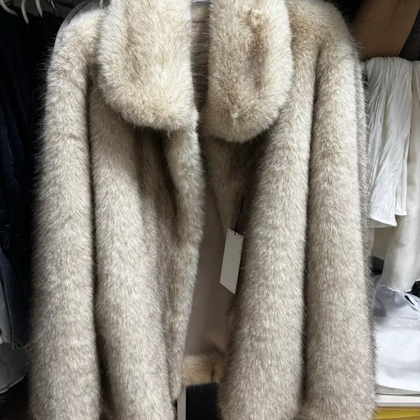 [BUNJANG] Selly and Lyon Blair Faux Fur Jacket / 셀리앤리옹 블레어 퍼 자켓