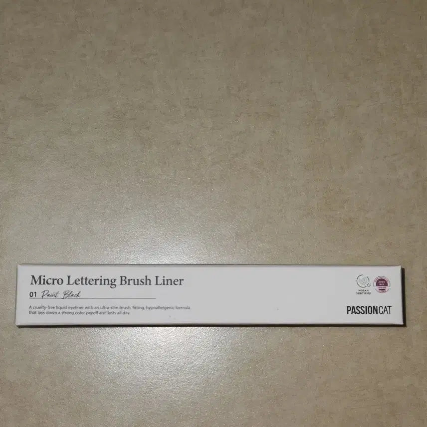 [BUNJANG] Fashioncat Micro Lettering Brush Eyeliner (Sealed) / (미개봉)패션캣 마이크로 레터링 브러쉬 아이라이너