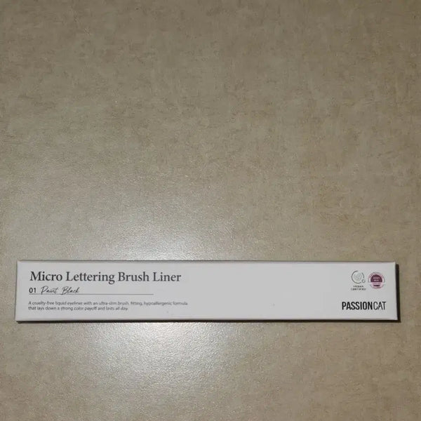 [BUNJANG] Fashioncat Micro Lettering Brush Eyeliner (Sealed) / (미개봉)패션캣 마이크로 레터링 브러쉬 아이라이너