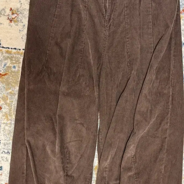 [BUNJANG] Needles Brown Corduroy Wide Pants L / 니들스 브라운 코듀로이 와이드 팬츠L