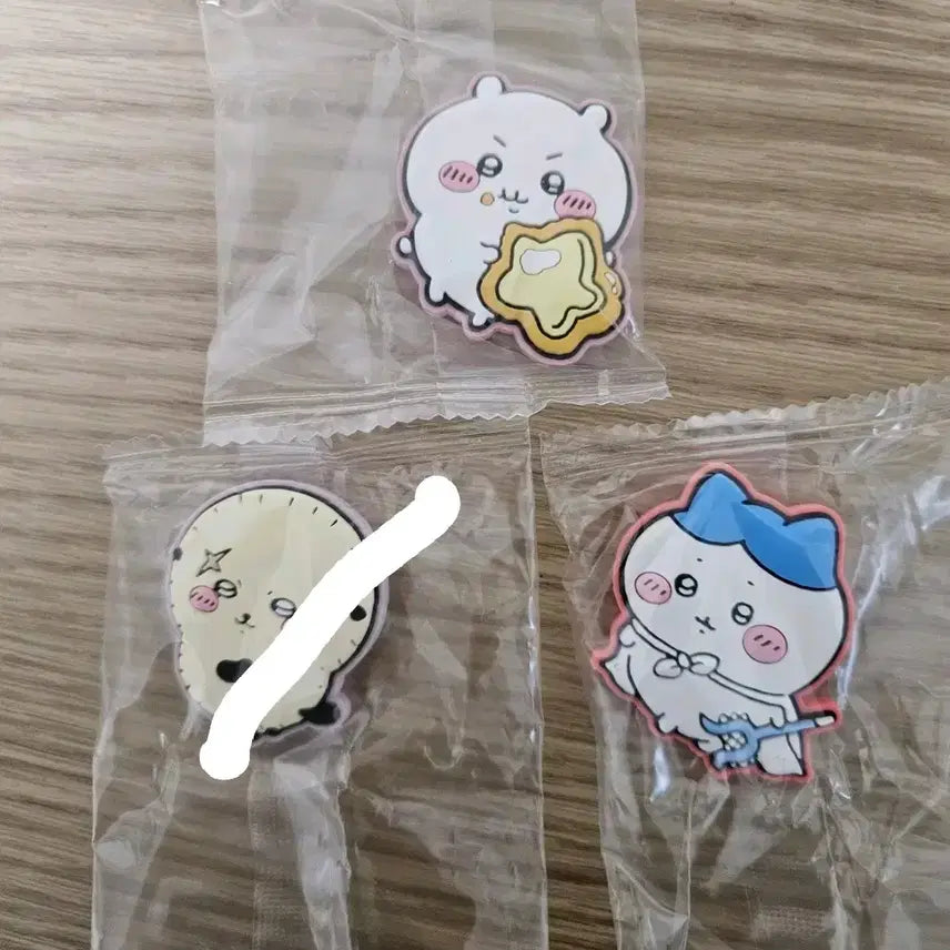 [BUNJANG] Chiikawa Rubber Magnet Set / 치이카와  라버 마그넷 자석 랏코 하치와레