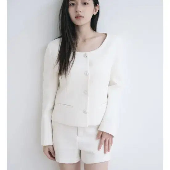 [BUNJANG] Mone Tweed Jacket / 윤슬샵 mone tweed  모네 트위드 자켓 새상품