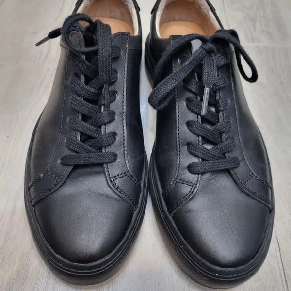 [BUNJANG] Josett Rowan Black Leather Sneakers / 조셉트 로완 블랙 스니커즈 250