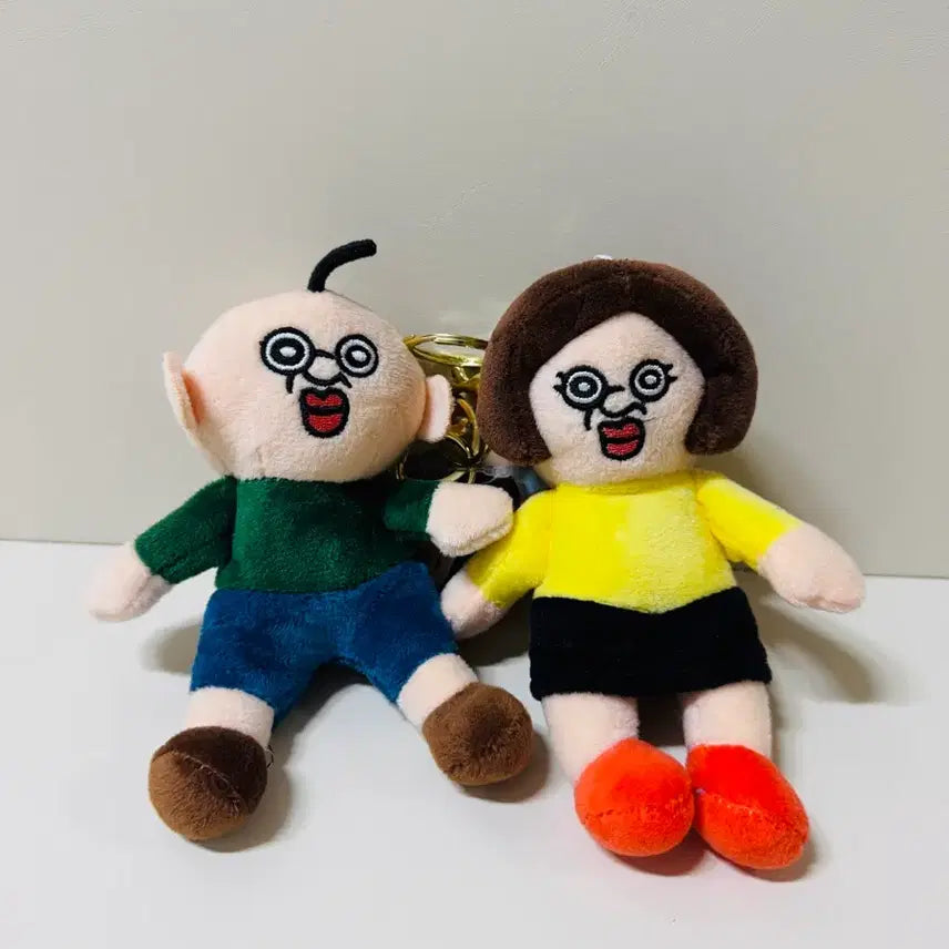 [BUNJANG] Pang Pang Yi Ok Ji Plush Keychain Set / 빵빵이 옥지 키링