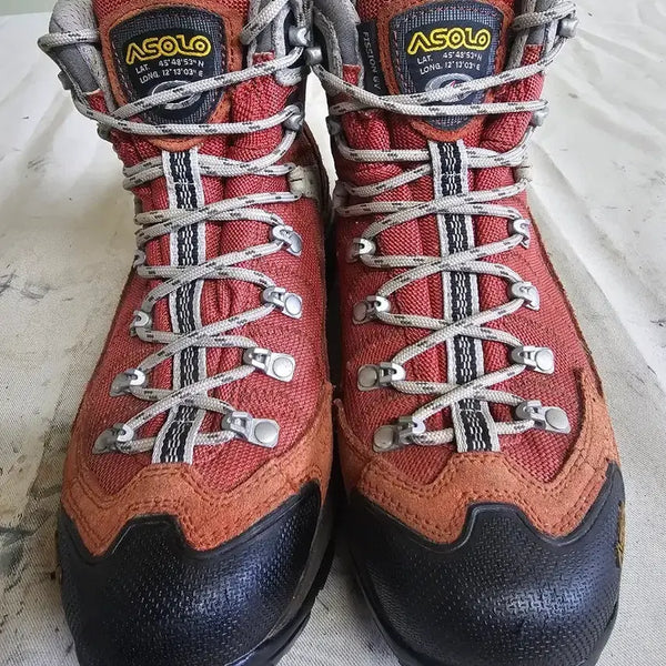 [BUNJANG] Asolo Fission GV Gore-Tex Hiking Boots 240mm Red / 아솔로 고어텍스등산화 240미리 FISSION GV 레드