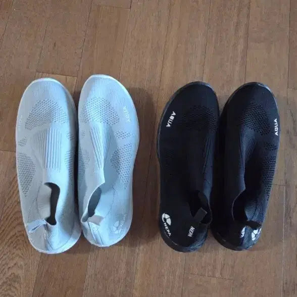 [BUNJANG] Nepa Aqua Shoes (Black/White) / 네파 아쿠아슈즈 블랙/화이트