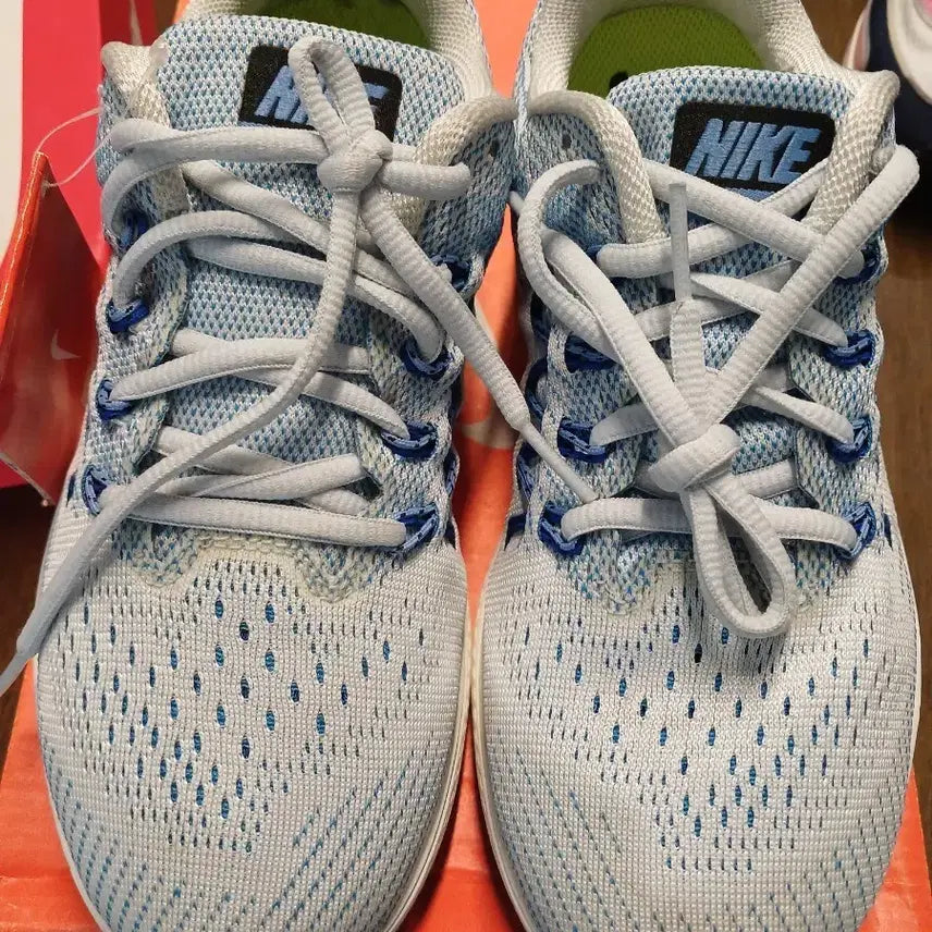 [BUNJANG] Nike Blue/White Mesh Tennis Shoes / 정품 나이키 운동화 블루/화이트 메쉬