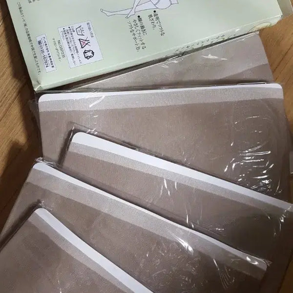 [BUNJANG] Gunze Support Stockings L-LL Sheer Grey 5-Pack Set / 일본 군제 서포트 스타킹 L-LL 쉘그레이 5장셋트
