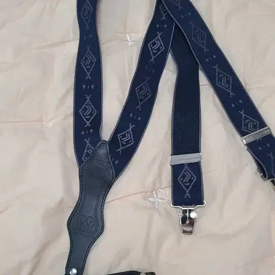 [BUNJANG] Men's Navy Suspenders / 남성 네이비 멜빵 팝니다