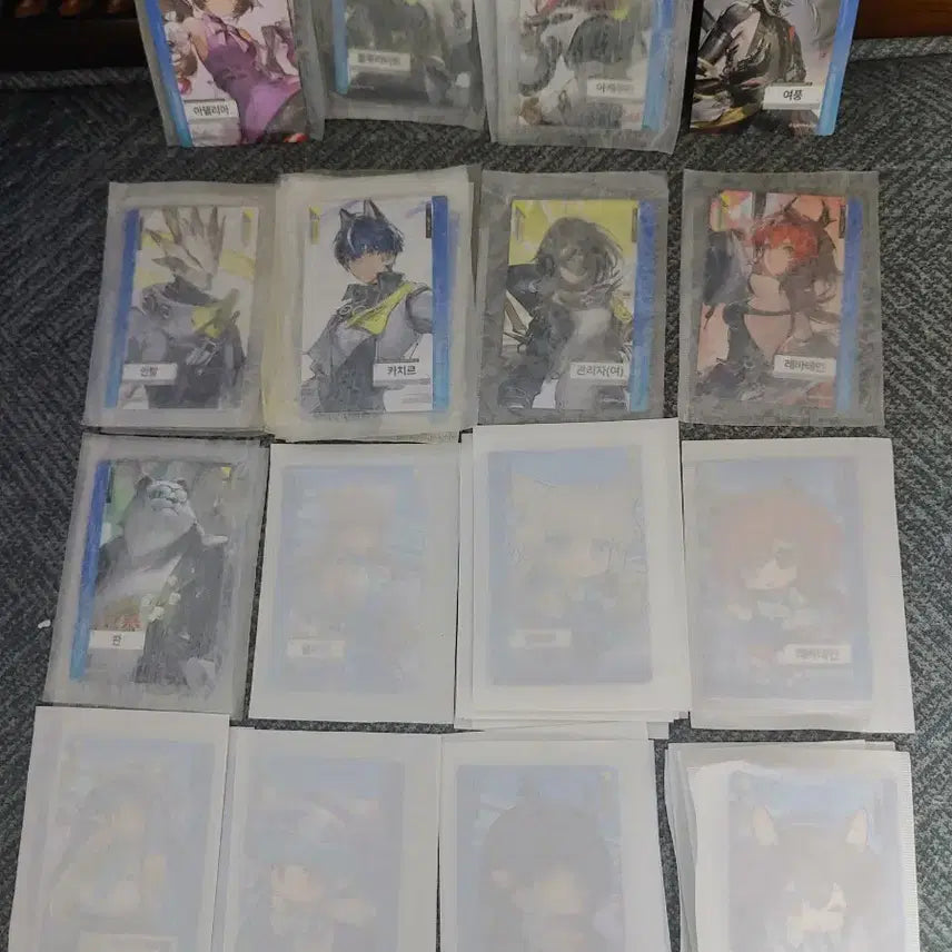 [BUNJANG] Arknights ENDFIELD GS25 Photocard & Ttibuseel / 7월2일 버전 엔드필드 포토카드, 띠부씰 팝니다. 명일방주 gs25