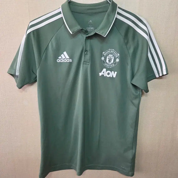[BUNJANG] Adidas Manchester United Training Polo Shirt - Men's Size M / 아디다스 맨체스터유나이티드 트레이닝 폴로티 M