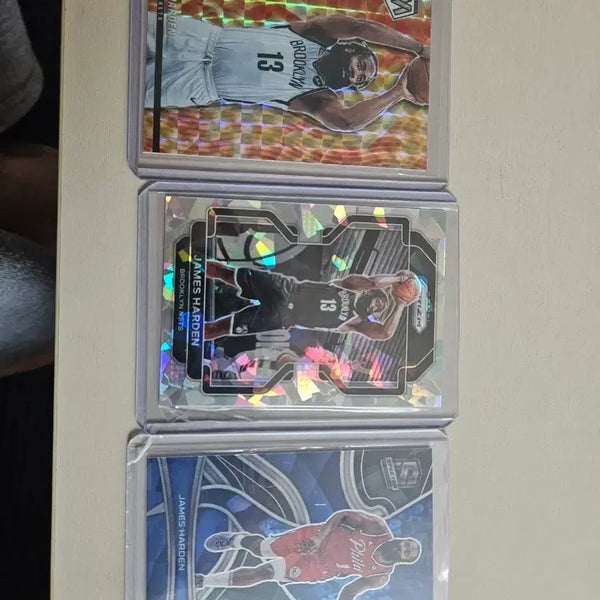 [BUNJANG] James Harden Basketball Card Collection (3 Cards) / 제임스 하든 농구 카드 모음 (3장)