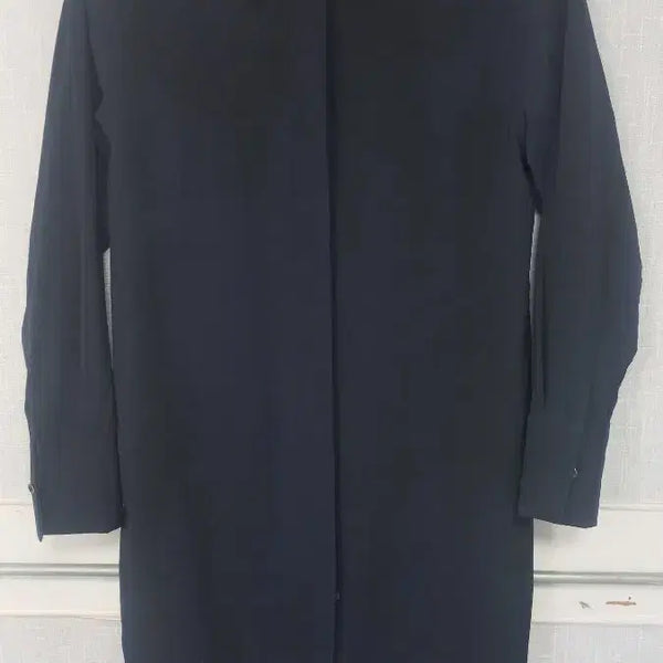 [BUNJANG] Prada Black Long Shirt 38 / 프라다 블랙 롱 셔츠 38
