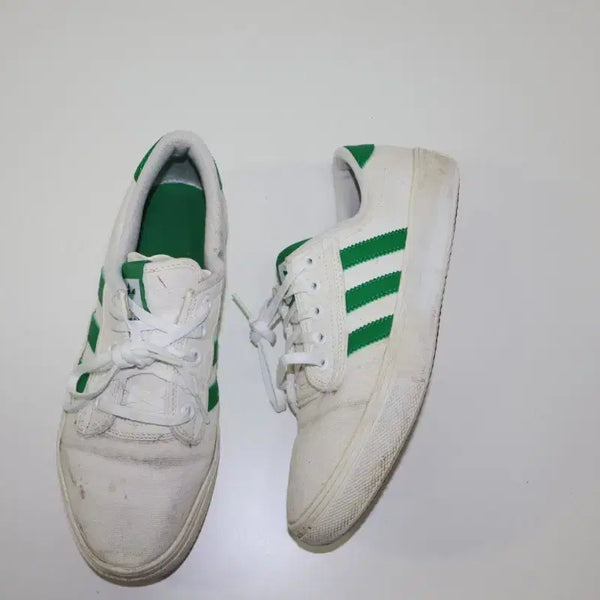 [BUNJANG] Adidas Sneakers White/Green Size 260 / 아디다스 단화 화이트/그린 260