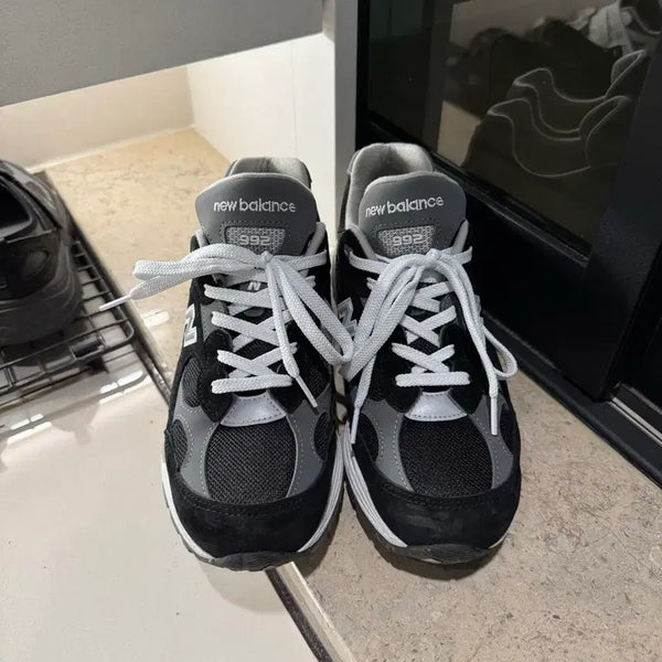 [BUNJANG] New Balance 992 Black 250mm Sneakers / 뉴발란스 992 bk 250사이즈