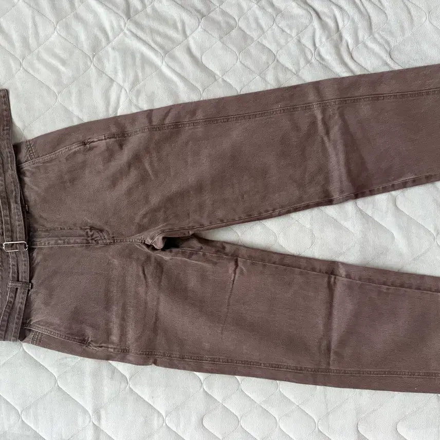 [BUNJANG] Solid Homme Brown Denim Pants Size 48 / 솔리드옴므 브라운 데님 팬츠 48size