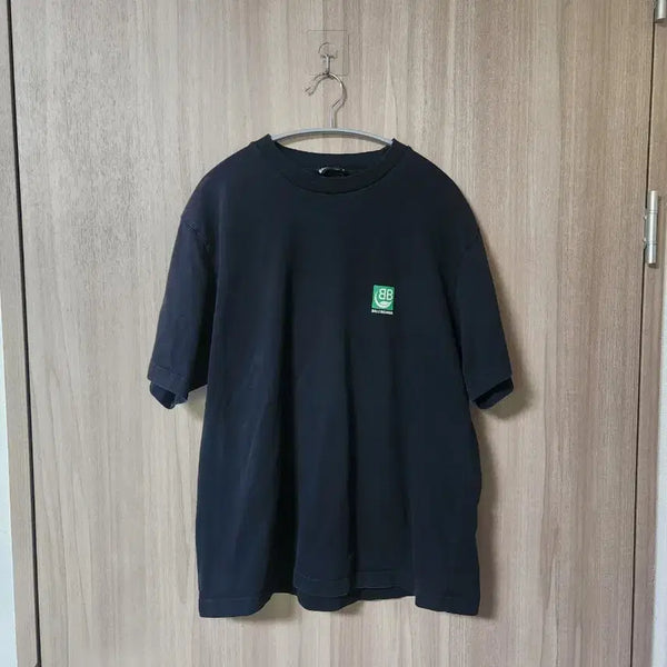 [BUNJANG] Balenciaga BB Logo Short Sleeve T-Shirt Black M / (정품) 발렌시아가 BB로고 블랙 M 반팔 티셔츠