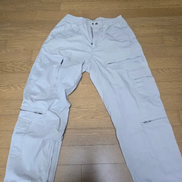 [BUNJANG] Thisisneverthat Flight Cargo Pants Silver / 디스이즈네버댓 플라이트 카고팬츠 실버