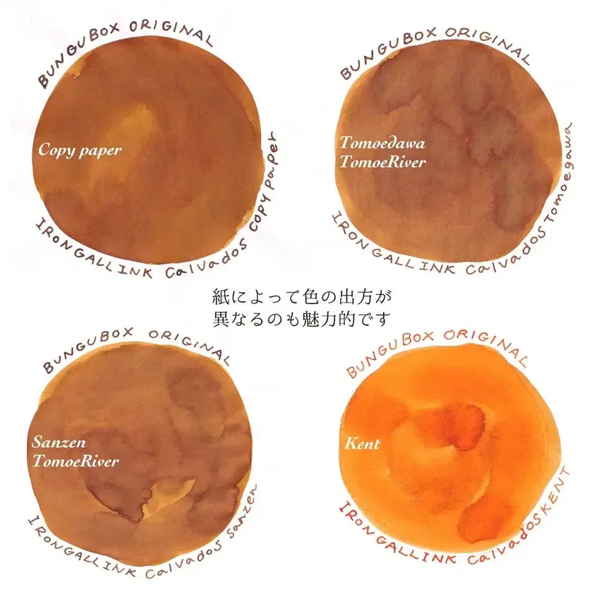 [BUNJANG] Montblanc Calvados Iron Gall Ink (5ml Portion) / 일본한정 변색잉크 분구박스 칼바도스 Iron Gall 소분 5ml